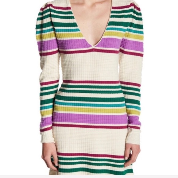 Free People Gidget Knit Sweater Dress Size M NWT - Picture 3 of 8